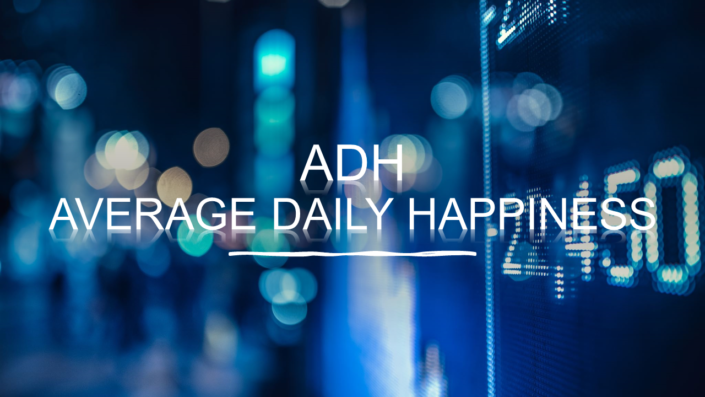 adh AVERAGE DAILY HAPPINESS